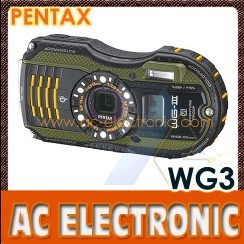 Pentax Optio Wg3 Green Digital Camera