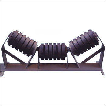 Polished Metal Conveyor Impact Idler, Feature : Easy Alignment, Extra Stronger, Rust Proof, Suitable For