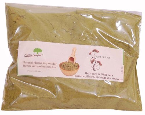 Pure Natural Henna, Brand Name : ARGANE-ACHIFAE/ NOIX D'OR