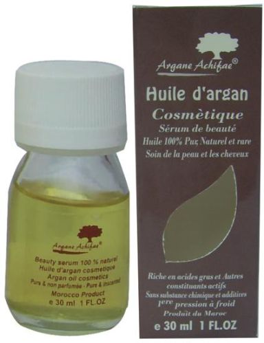 Pure Argan Oil 60ml Bottle In Glass