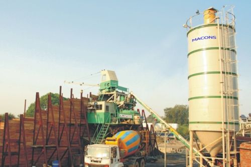 Compact Concrete Mixing Plant