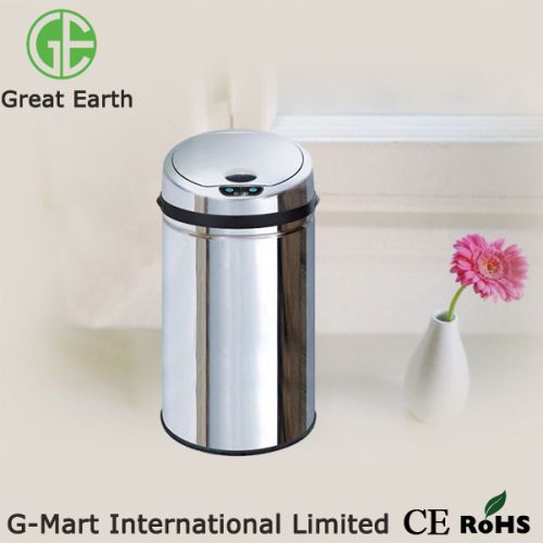 ABS Lid + S/S Body Automatic Sensor Trash Bin
