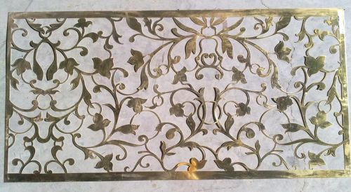 Rectangular Polished Brass Profile Plates, Size : 10inch, 11inch, 8inch, 9inch