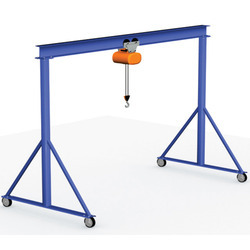 Portable Gantry Crane, Brand Name : Cranetech Equipments