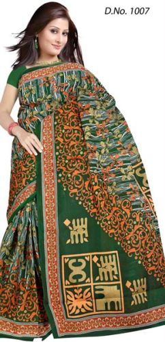Cotton Printed Sarees