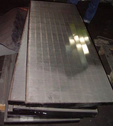 Champion Stainless Steel Wedge Wire Flat Panel, For Industrial, Size : Standard