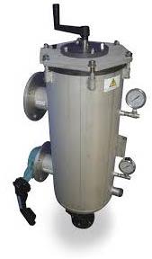 Stainless Steel Manual Self Cleaning Filter, Shape : Round