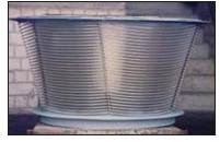 Round Vee Wire Cylinder, For Industrial, Certification : ISI Certified