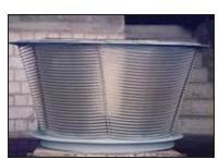 Round Wedge Wire Salt Centrifuge Basket, For Industrial, Feature : Easy To Carry, Superior Finish