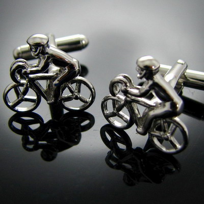 Brass Silver Sport Cufflink, Brand Name : JIJI