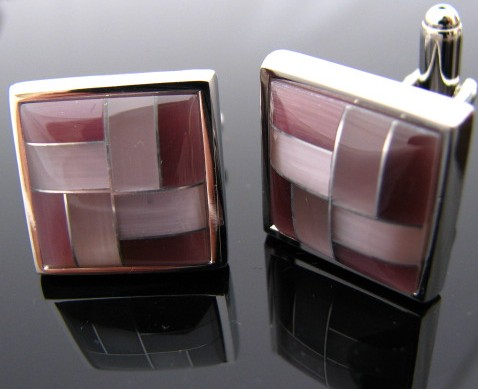 Brass Fashion Shell Cufflinks, Brand Name : JIJI