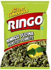 RINGO Nimboo-Pudina Peanuts, Packaging Type : Pouch