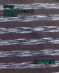 Denim Space Loop Fabric, For Making Garments, Technics : Attractive Pattern