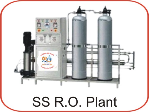 Stainless Steel Reverse Osmosis Plant