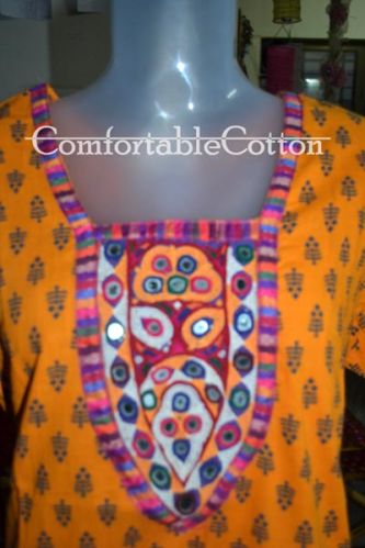 Hand Block Printed Cotton Kurtis