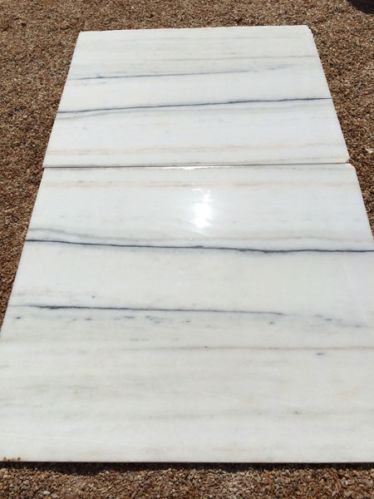 Makrana Super Albeta Marble Slabs, For Hotel, Kitchen, Restaurant, Size : 12x12ft12x16ft, 18x18ft