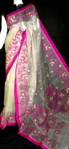 Silk Jamdani Saree