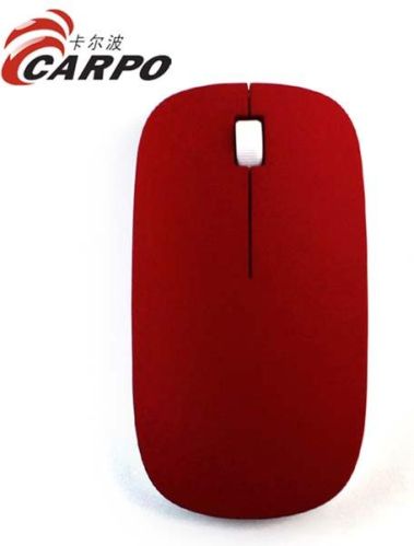 2.4g Wireless Slim Computer Mouse With Mini Receiver