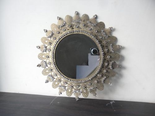 Round Iron Mirror Frames, For Bath Room, Size : 35x35cm