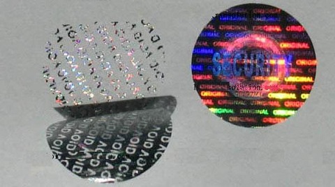 Hologram Self Adhesive Sticker