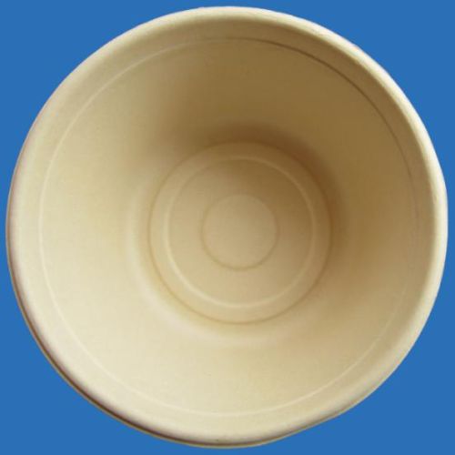 Bamboo pulp Biodegradable Paper Bowl, Brand Name : LUZHOU