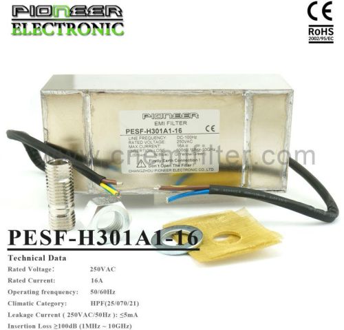 PIONEER 16a Medical Emi Filter