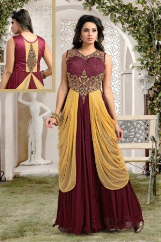 Vivaah Sarees Soft Net Surgical Gown