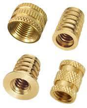 Round Polished Brass Inserts, For Electrical Fittings, Size : 10-20mm