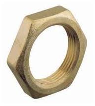 Hexagonal Brass Lock Nuts, For Pipe Joints, Size : 1.5-2inch