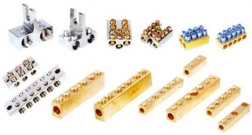 Brass Terminal Blocks, For Electronic Connectors, Feature : Easy To Connect, Proper Working, Superior Finish