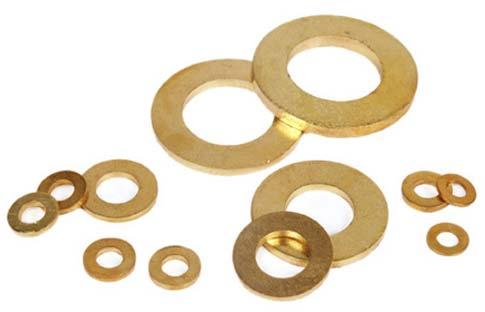 Polished Brass Washers, Size : 15-30mm