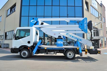 Higher Double Articulated Aerial Platform