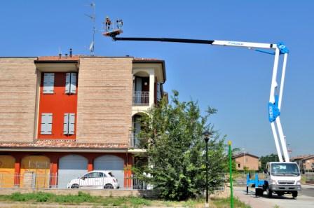 Double Articulated Aerial Platform, Brand Name : Socage Forste