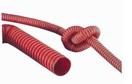 Red Silica Gel Glass Fabric Hose, Brand Name : HBO