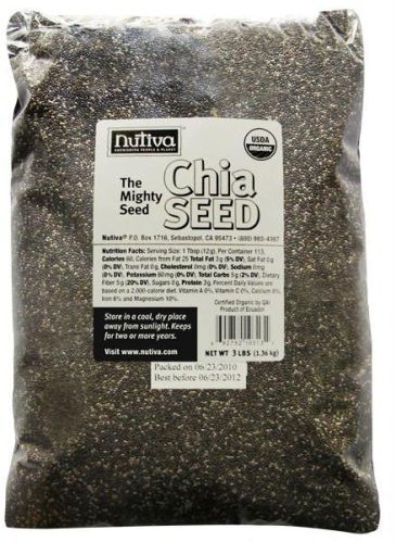 Black Organic Chia Seed