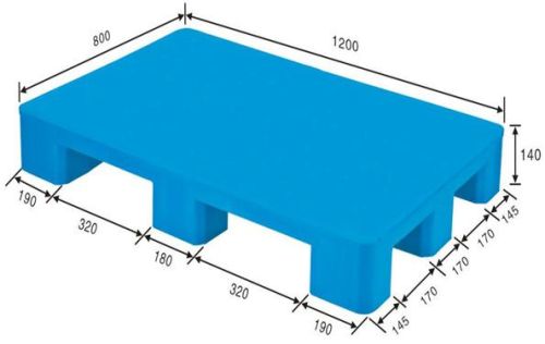 Plain Transportation Plastic Pallet