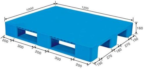 Rackable Plastic Pallets For Logistics