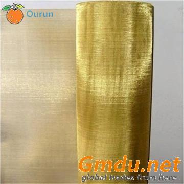 Square Brass Woven Wire Mesh