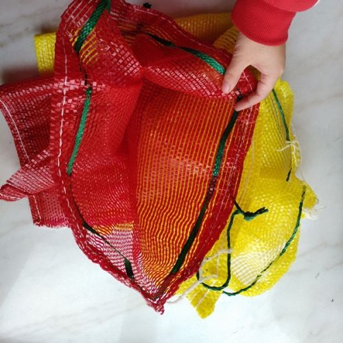 Vegetable PP Mesh Bag, Packaging Type : Red, green for fruit