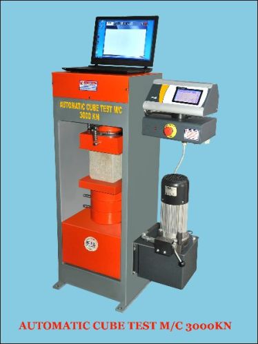 AUTOMATIC CUBE COMPRESSION TESTING MACHINE 3000 KN