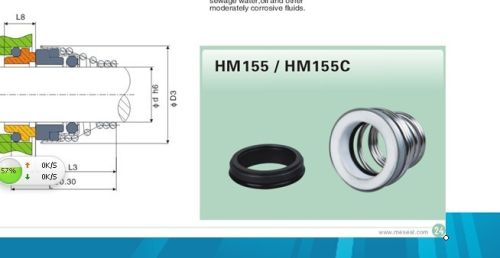 Mechanical seals, Brand Name : HM