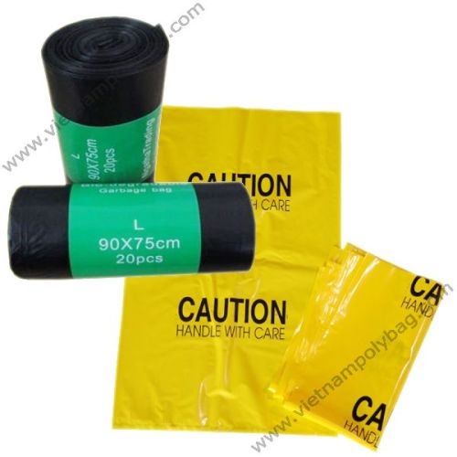 HDPE/ LDPE/ MDPE garbage bags, Brand Name : vietnampolybag