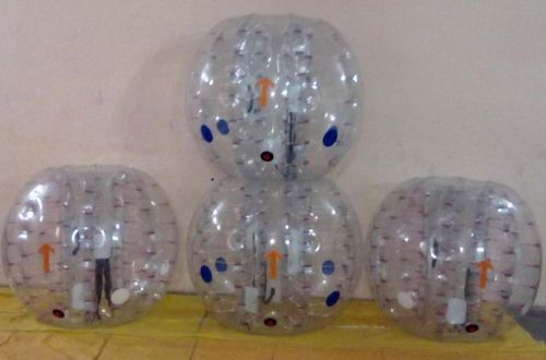 Round PVC Inflatable Body Ball, For Playing Use, Pattern : Plain