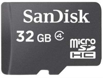 32GB Sandisk Memory Card