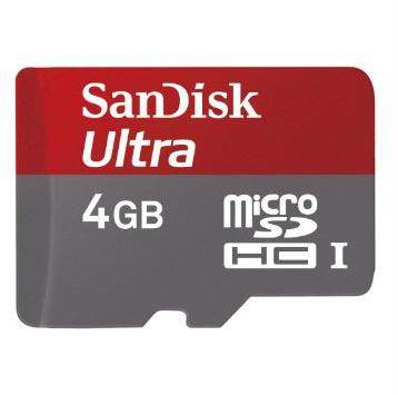 4GB Sandisk Ultra Memory Card