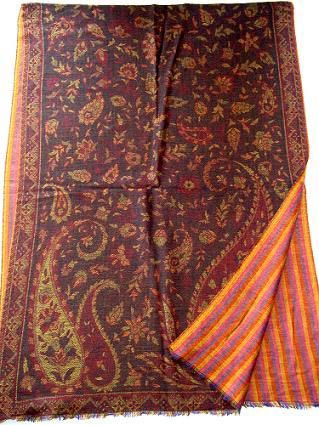 Pashmina shawls, Pattern : Embroidered