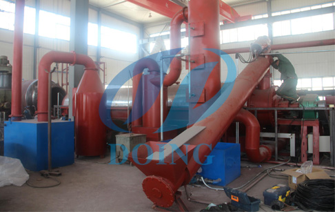 Continuous Automatic Tyre Pyrolysis Plant, Brand Name : Doinggroup