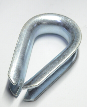 DIN6899B Galvanized Steel Wire Rope Thimble