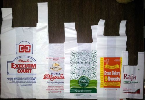 Plastic T-Shirt Cut Carry Bags