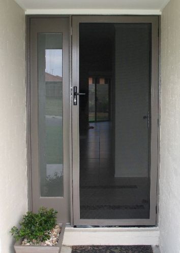 Aluminium Security Door